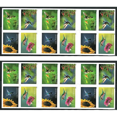 100 Pcs Garden Delights 2024 - 5 Booklets